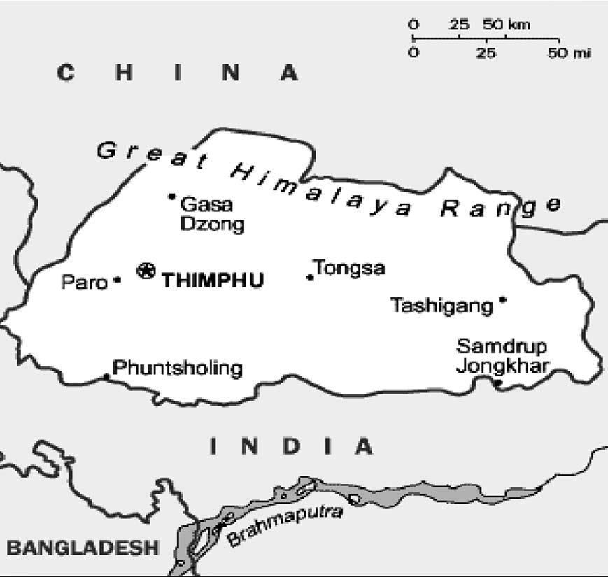 Appendix 2: Maps of Bhutan Source: http://www.