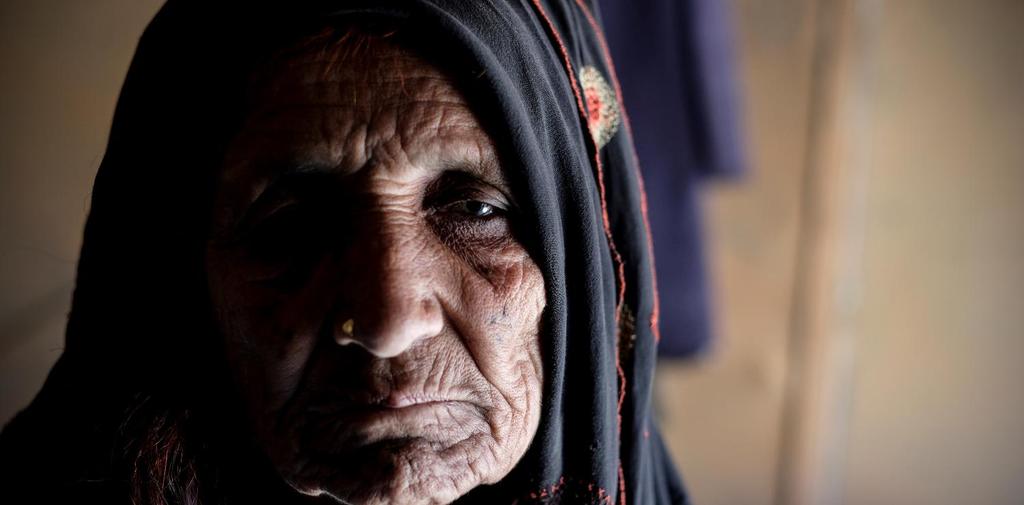 UNHCR / S.Rich Gulbibi, a 70 year internally displaced women from Kunduz province.