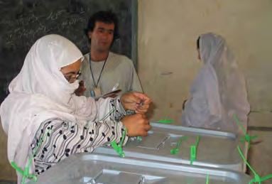Advancing Democratic Development and Governance Women in Afghanistan now have the right