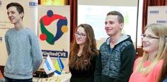 Senior school students from Bužim and Cazin learn about violent extremism and how to counter it at a Youth Summit hosted by the OSCE Mission to Bosnia and Herzegovina, Bihać, 6 December 2016.