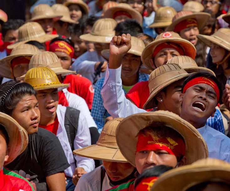 MYANMAR S POLITICAL TRANSITION F ollowing the controversial 2008 constitutional referendum and muchpilloried 2010 election, Myanmar defied international expectations by transitioning from a despotic,