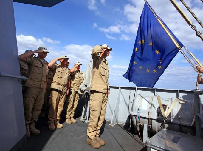 European Union Naval Force (EU NAVFOR) Somalia Operation ATALANTA By UNSC mandate, EU NAVFOR Operation ATALANTA conducts: the deterrence, prevention and repression of acts of piracy and armed robbery