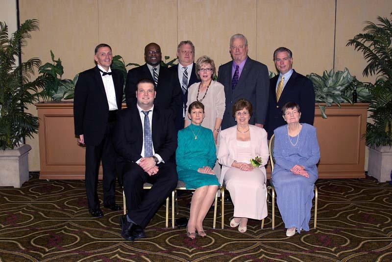 2013-2015 National Association of Parliamentarians Elected Officers (Front Row) Evan Lemoine, Treasurer; Mary Randolph, Vice President; Ann