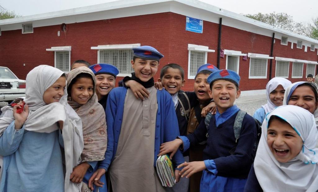 Pakistani and Afghan children alike. The distance of schools can serve to dissuade enrolment or attendance too, especially for female students.