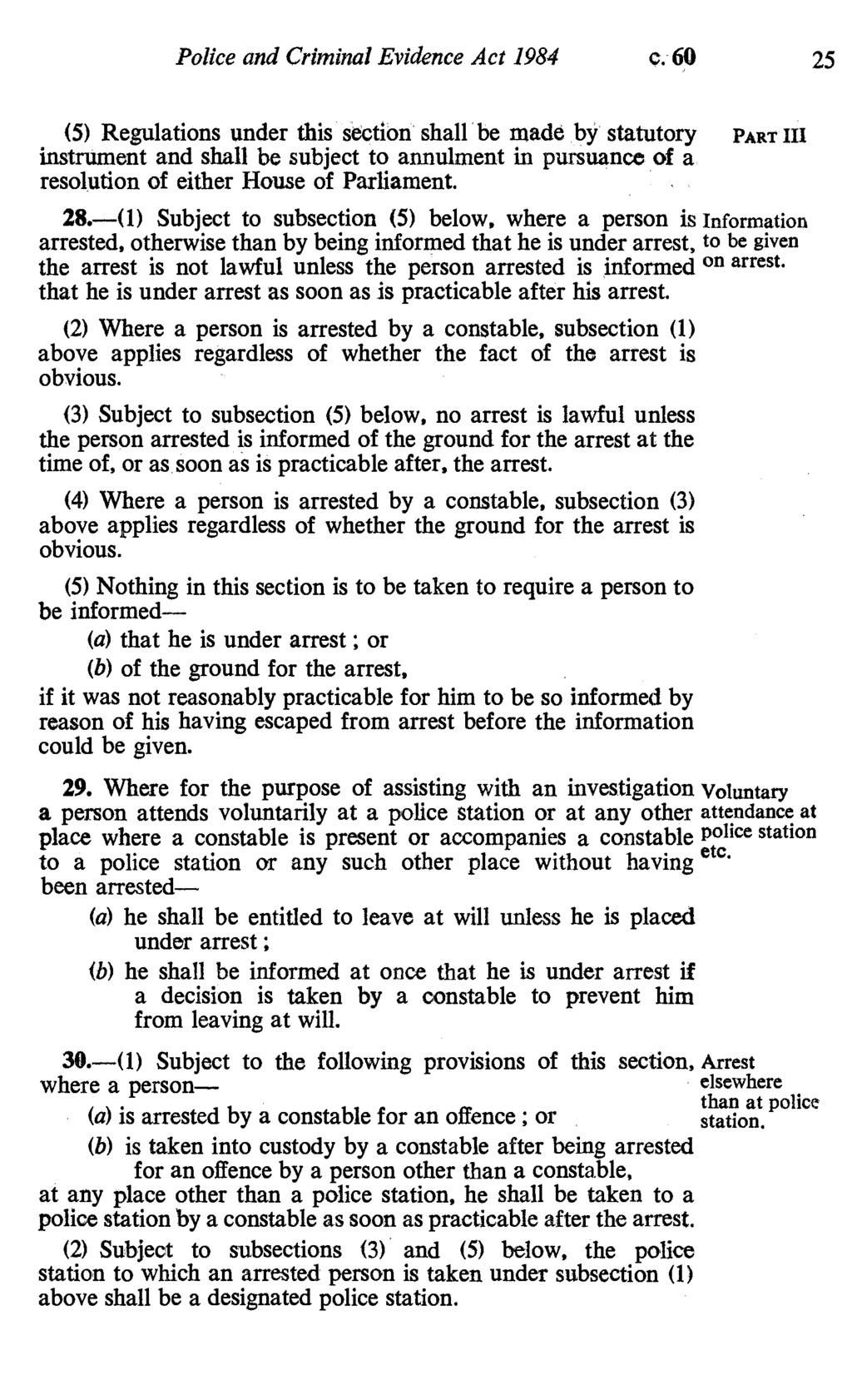 Police and Criminal Evidence Act 1984 c.