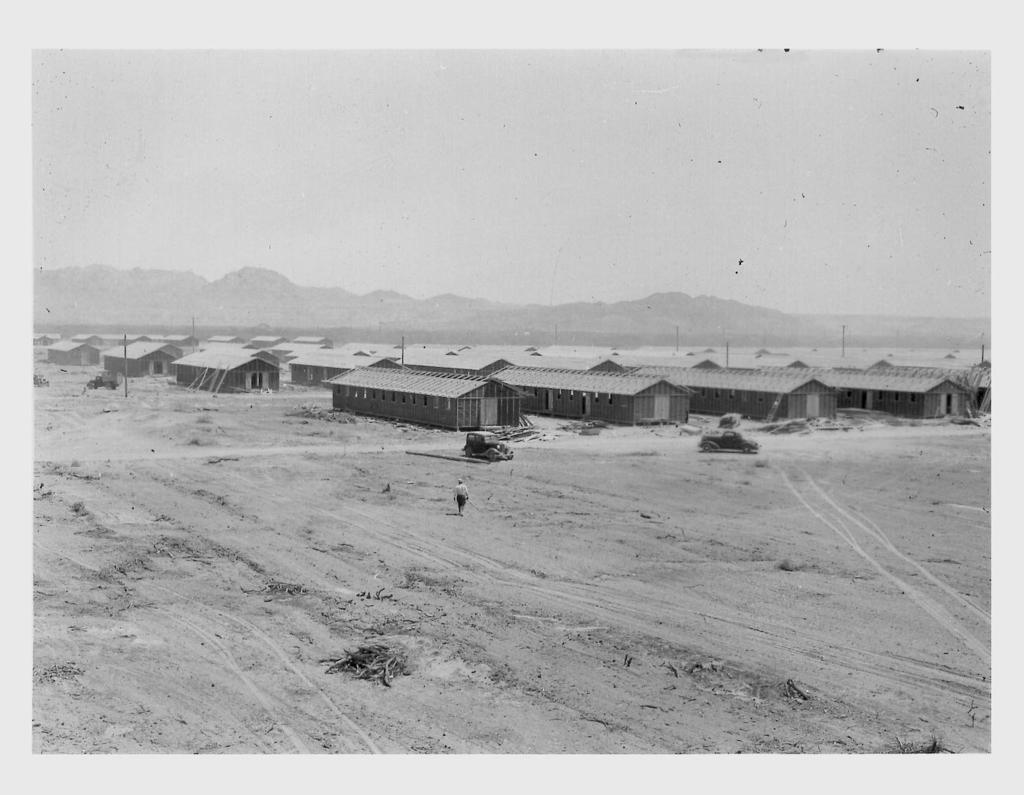 Historic photographs of Poston and other Japanese-American relocation camps from the