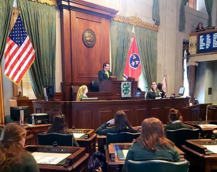 Highlights of Tennessee 4-H Congress included the opening pageant, state winners announced in Leadership and Citizenship, Public Speaking contest,
