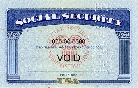 Although SOCIAL SECURITY CARDS are not immigration documents, they are often used as identification and to establish employment authorization.