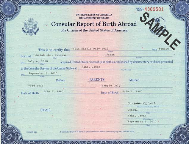 Most citizens of the U.S. acquire their citizenship from birth within the U.S. Birth certificates are issued by individual state and municipal jurisdictions.