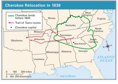 Reading Further The Cherokee Trail of Tears The Cherokees had fought other tribes to hold their land. But American settlers were harder to defeat.