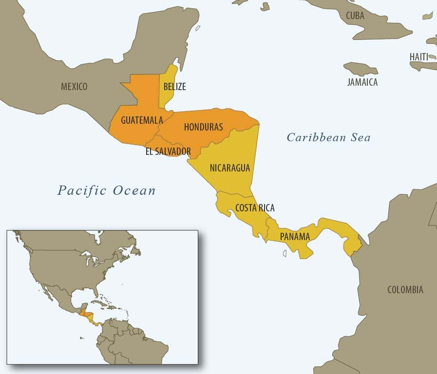 Figure 2. Map of Central America Source: Prepared by Amber Hope Wilhelm, CRS Graphics Specialist.