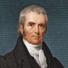Chief Justice John Marshall and Judicial Review John Marshall served as the Chief Justice of the Supreme Court during all of or part of the administrations of the first six presidents of the United