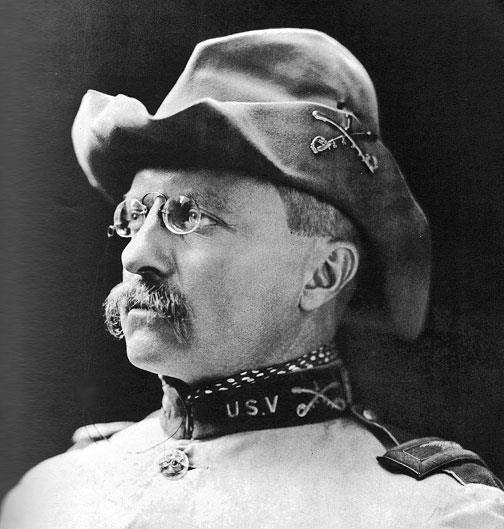 War Hero and VP 0 1898-Volunteered as commander of 1 st U.S. Volunteer Cavalry (ROUGH RIDERS) 0 http://www.history.