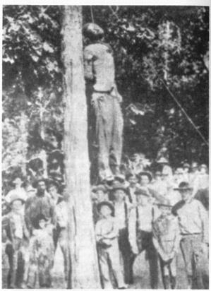 wrongfully lynched for crimes