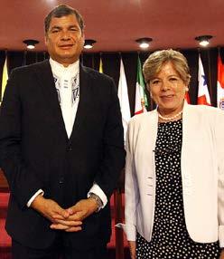 High-level visits to ECLAC headquarters Vice-President of Uruguay, Danilo