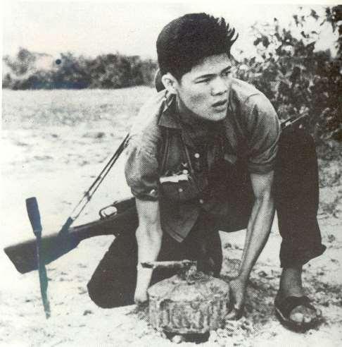 Fighting in The Jungle: US believed its superior weaponry would lead to victory over the Vietcong Vietcong used