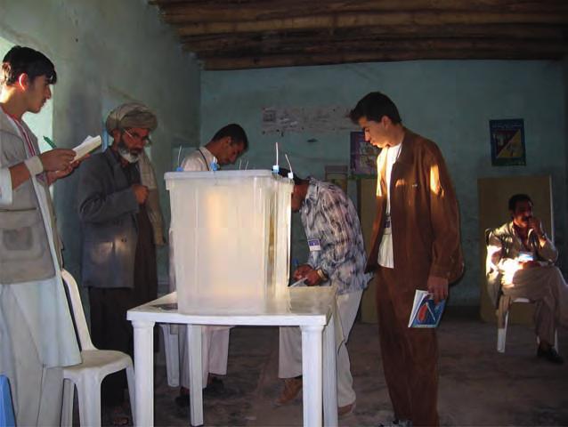 Legislative elections, Afghanistan 2005 I. INTRODUCTION The expansion of election observation during the last thirty years is directly related to the global expansion of democratic practices.
