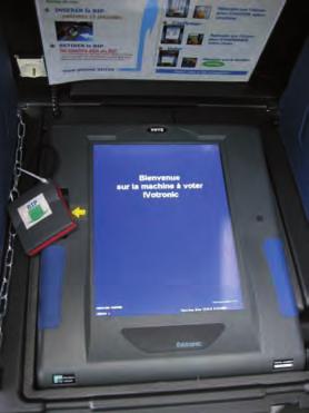 system, used in France Voting