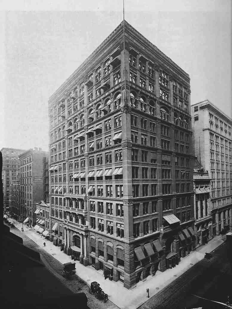 Home Insurance Building Chicago Built in 1885 First to have a steel frame 10 stories (138 ft.