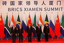 The Annual BRICS Countries Summit Meetings Temer Putin Modi Xi Ramaphosa The 9 th Summit Meeting Xiamen, China September 3-5, 2017 In its 5th summit meeting in Durban, South