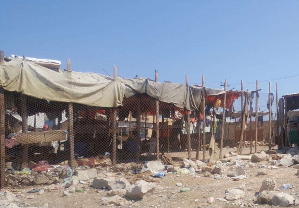 to around three hours a day, and the camp becomes very dark at night time. That said, Yemeni refugees in Markazi describe the camp as safe and secure, with good security.