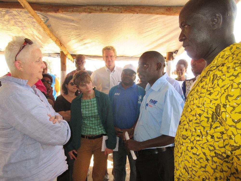 APPENDIX E: Visit of the American Ambassador to Bidibidi US Ambassador to Uganda, Deborah R.