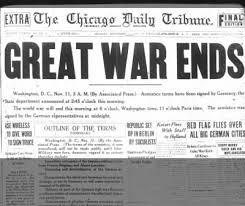 crumble Germany signs an armistice = cease fire in Nov.
