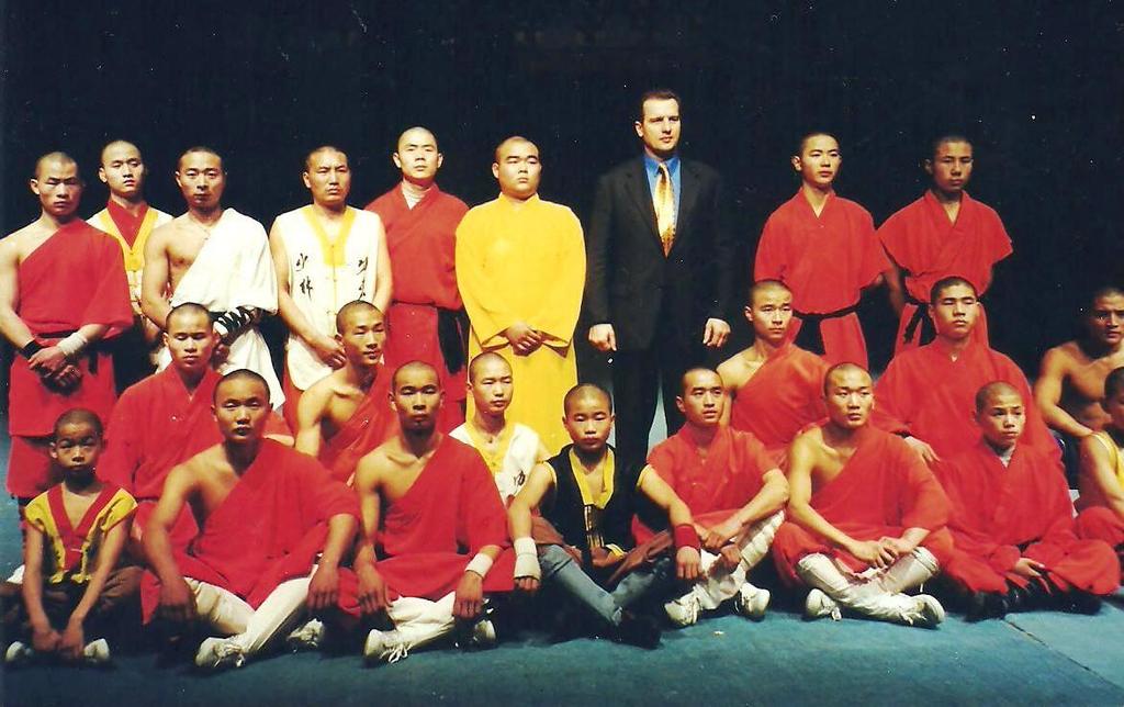Shaolin monks in