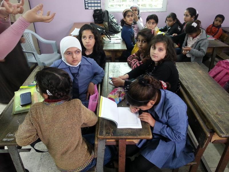 Education /JORDAN2013/Alaa Malhas 66% of children in Za atari camp lost less than three months of schooling before arriving while 23% lost more than a year.