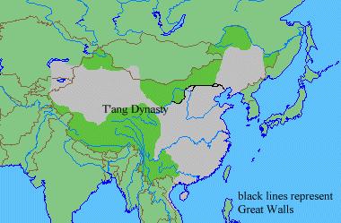 Tang Dynasty 618-907 CE Golden Age in