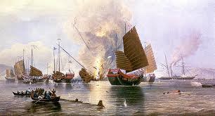 The Opium War and the Treaty of Nanking British sell opium to Chinese (used it instead of money to acquire goods) Not only did this hurt the Chinese