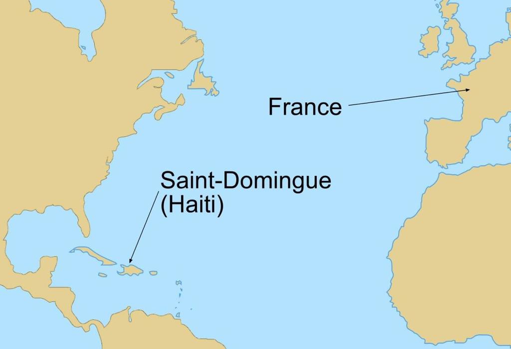 Haitian Revolution (1791) Haiti (Saint Domingue), was a French colony in the Caribbean, which was one of the world s largest