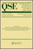 International Journal of Qualitative Studies in Education ISSN: