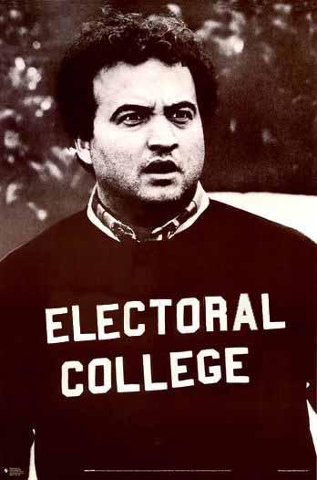 Criticisms of the Electoral College: Concentration on the swing