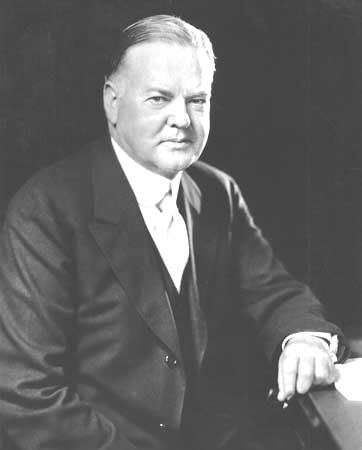 Herbert Hoover I. Election of 1928 A. Herbert Hoover (Republican) vs. Albert Smith (Democrat) 1. Herbert Hoover won. B. The Great Depression arrived shortly after he became President. 1. The first signs of the Great Depression began during Coolidge s presidency.