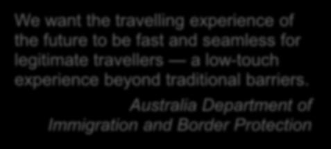 Australia Department of Immigration and Border Protection People trafficking is the fastest growing means by