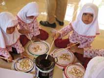2 Indonesia Education and training in Indonesian Batik intangible cultural heritage for elementary, junior, senior, vocational school and polytechnic students, in collaboration with the Batik Museum