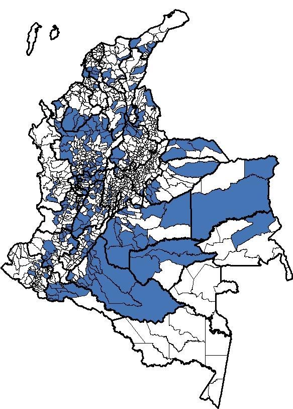 municipalities with better economic conditions.