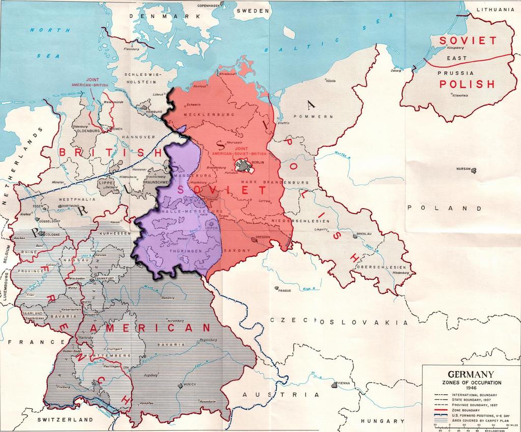 Germany: Zones