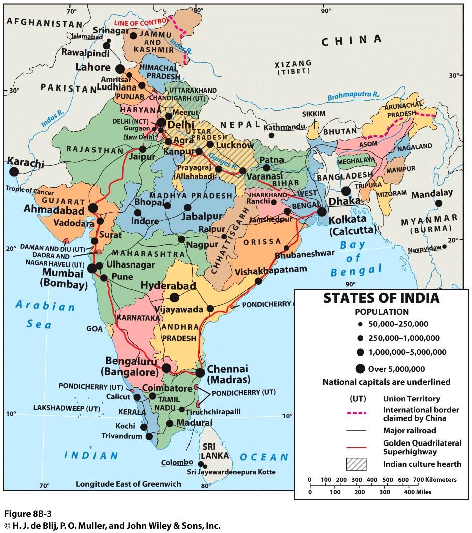 India: Giant of the Realm Federation of States & Peoples 28 States, 6 Union Territories & 1 National Capital Territory Product