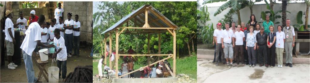 Haiti Recovery experts and endurance Kindergarten, school and faculty building reconstructed and handed over Ongoing large scale material procurement with installments to finalise 400 progressive