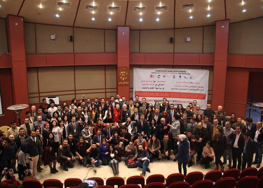 The Sixth Conference of the Iraqi Civil Society Solidarity Initiative Sulaymaniyah Iraqi Kurdistan Region 2 February 2017 Solidarity with Iraqi Civil Society in Its Nonviolent Struggle Against