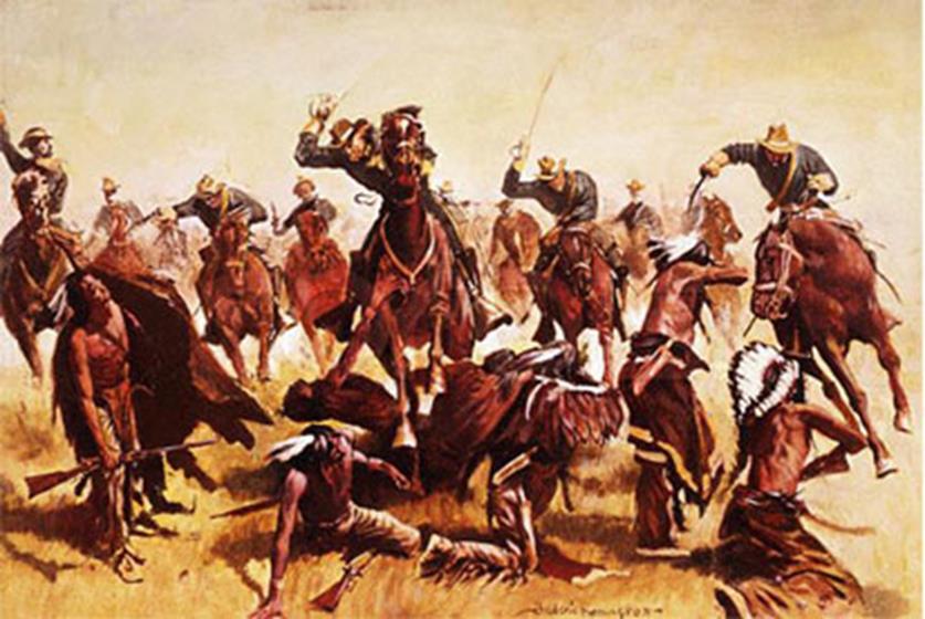 Sand Creek Massacre On November 29, 1864, 700 members of the Colorado Territory militia embarked on an attack of Cheyenne and Arapaho villages.