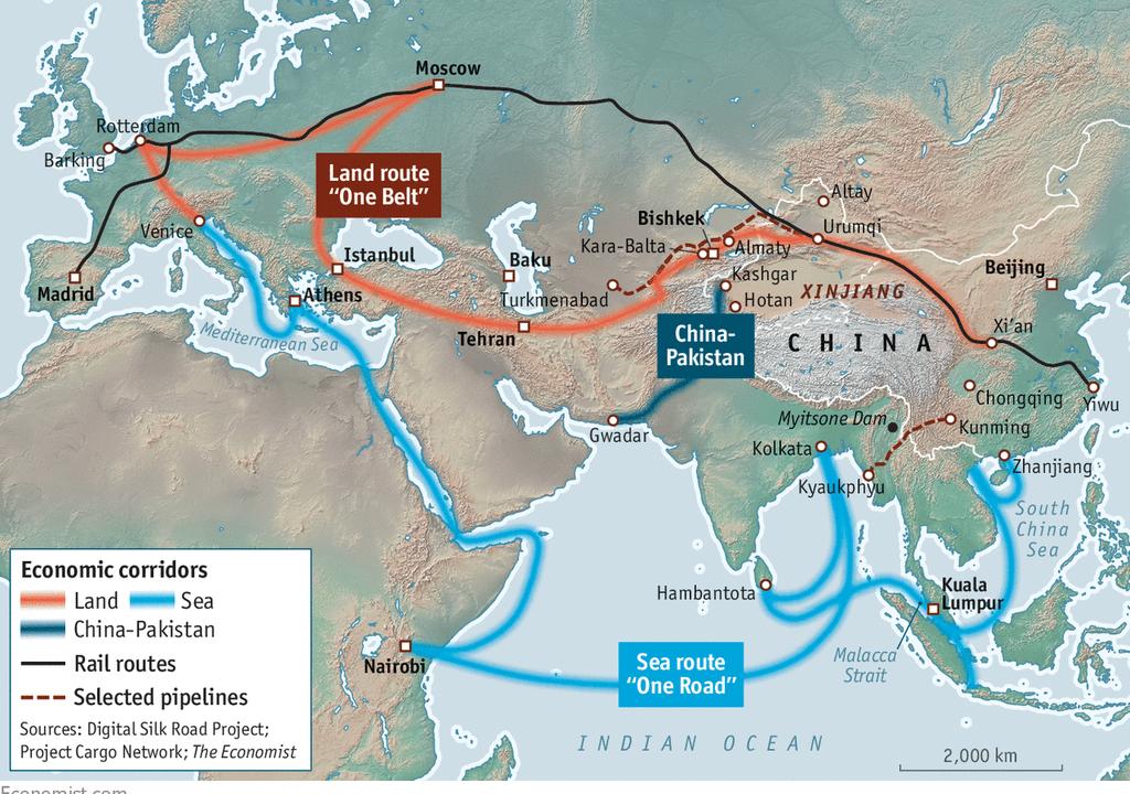 The Belt & Road Initiative : China s approach to revive Eurasian relationships So concretely, what is it?