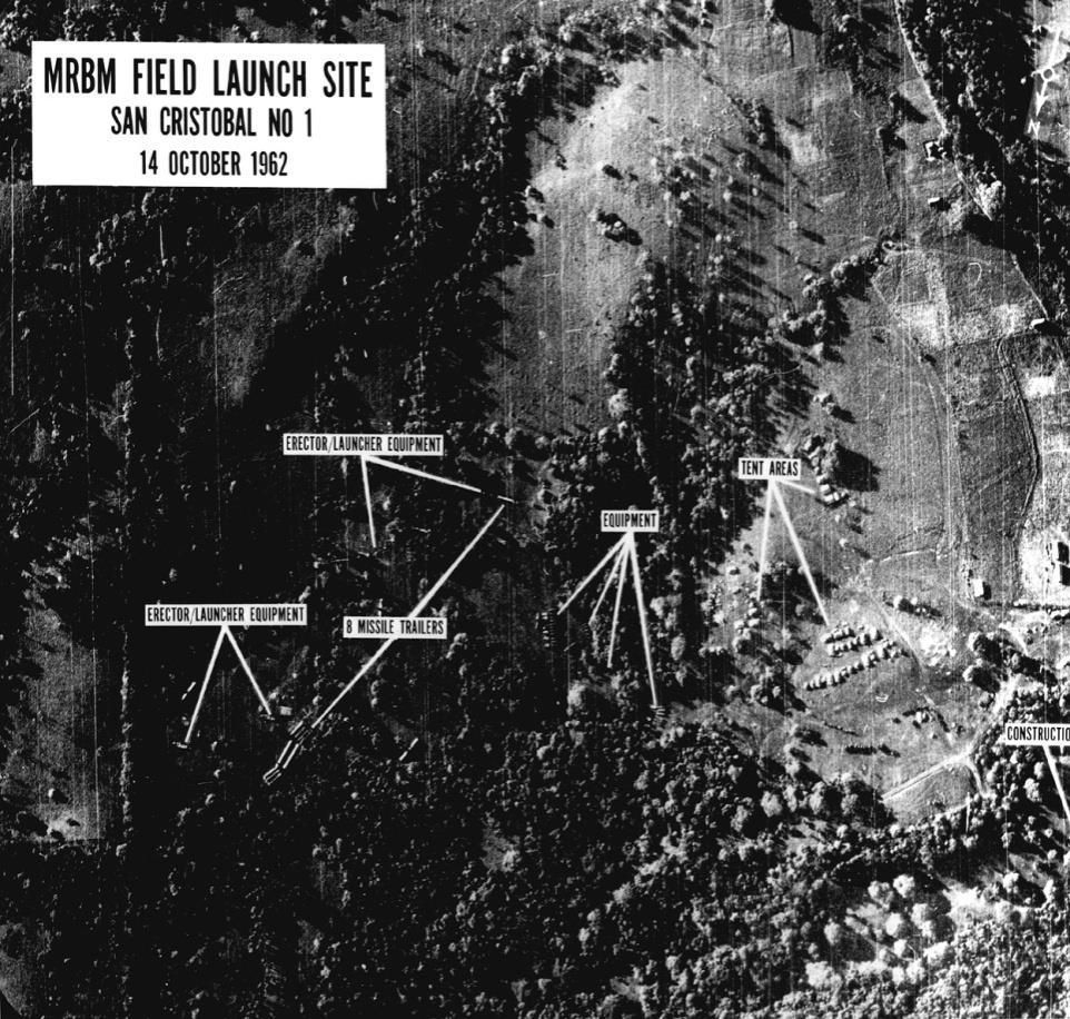 The Cuban Missile Crisis April 1962, Soviet Premier Nikita Khrushchev began to built 42 missile sites in Cuba.
