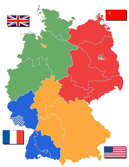 Divided Germany The Cold War Europe: -Destroyed and in ruins -Soviets