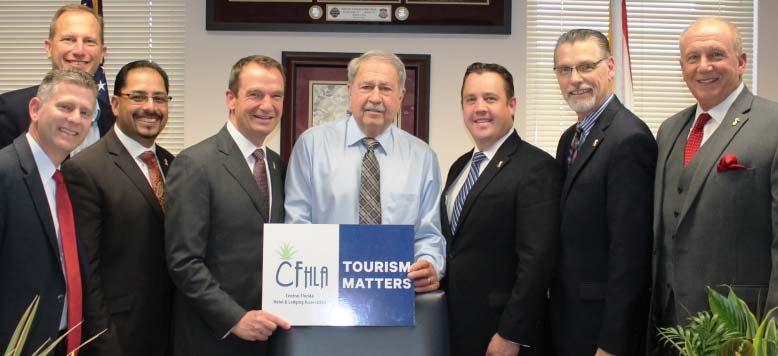 Day Delegation Members with State Representative Tom Goodson (House District 51) (left to right) CFHLA VIP Member Mac Cochran of ATMFLA, Inc.