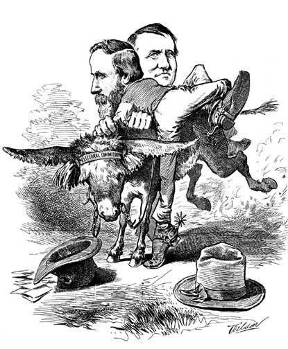 Compromise of 1877 Supposedly, Southern Democrats pledged to support Hayes as president if the Republicans promised to remove federal
