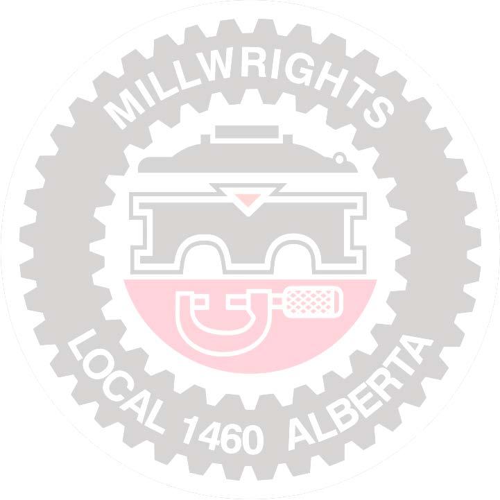 Bylaws for Millwrights Local Union 1460 Approved April 14