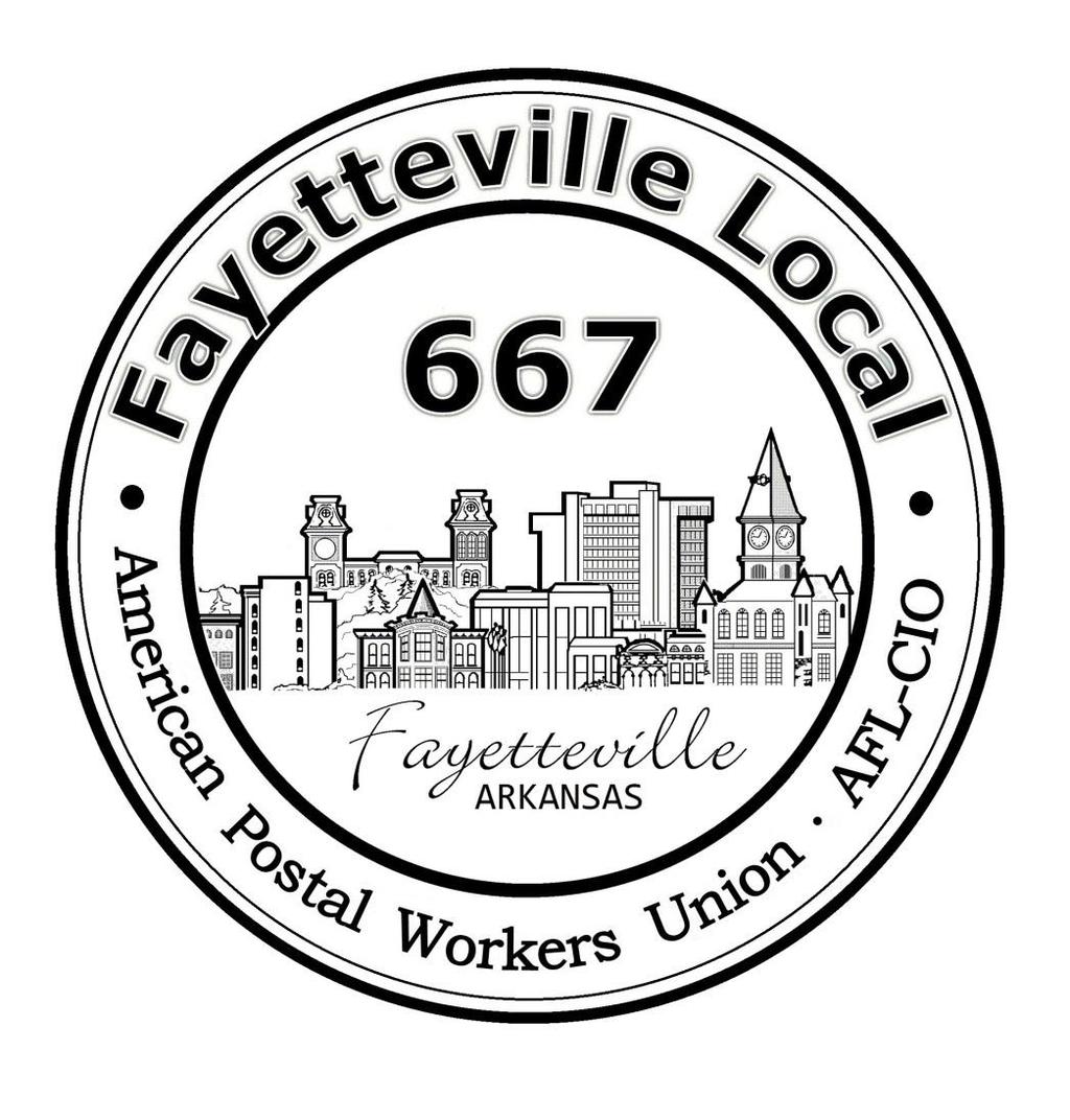 Constitution and By-Laws Fayetteville APWU Local #667 Fayetteville, Arkansas Fayetteville APWU Local #667 Officers & Stewards 2015 OFFICERS: President... Royce Ike Mills Vice-President.